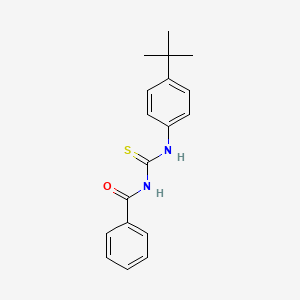 N-benzoyl-N'-[4-(tert-butyl)phenyl]thiourea