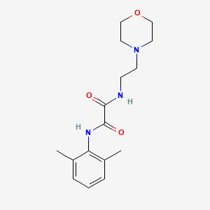 molecular formula C16H23N3O3 B2441755 N1-(2,6-dimethylphenyl)-N2-(2-morpholinoethyl)oxalamide CAS No. 341006-67-5