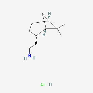 2-((1S,2S,5S)-6,6-Dimethylbicyclo[3.1.1]heptan-2-yl)ethan-1-amine hydrochloride