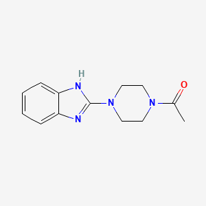 1-[4-(1H-1,3-benzodiazol-2-yl)piperazin-1-yl]ethan-1-one