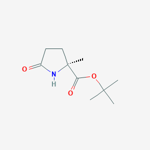 tert-butyl (2S)-2-methyl-5-oxopyrrolidine-2-carboxylate