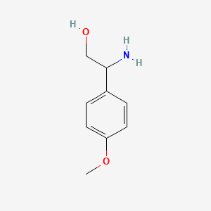 molecular formula C9H13NO2 B2441978 2-氨基-2-(4-甲氧基苯基)乙醇 CAS No. 138713-55-0