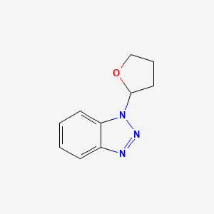 1-(Oxolan-2-yl)-1H-1,2,3-benzotriazole mixture of isomers