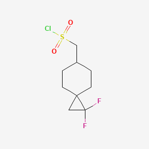 (2,2-Difluorospiro[2.5]octan-6-yl)methanesulfonyl chloride