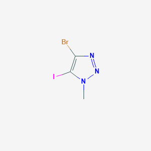 4-Bromo-5-iodo-1-methyltriazole