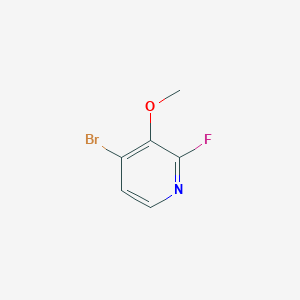 molecular formula C6H5BrFNO B2442276 4-Bromo-2-fluoro-3-methoxypyridine CAS No. 1227578-38-2