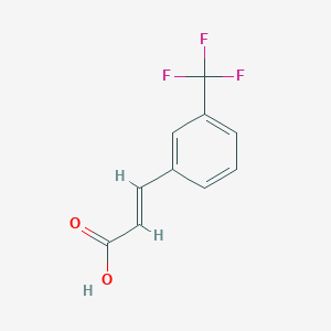 molecular formula C10H7F3O2 B024423 3-(三氟甲基)肉桂酸 CAS No. 779-89-5