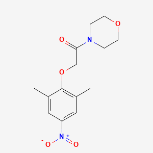 4-[(2,6-Dimethyl-4-nitrophenoxy)acetyl]morpholine