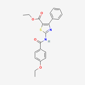Ethyl 2-(4-ethoxybenzamido)-4-phenylthiazole-5-carboxylate