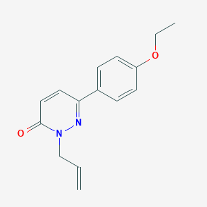 molecular formula C15H16N2O2 B2442712 2-烯丙基-6-(4-乙氧基苯基)嘧啶并[3,2-h]-3(2H)-酮 CAS No. 1210146-27-2