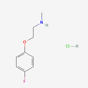 2-(4-Fluorophenoxy)-N-methyl-1-ethanamine hydrochloride