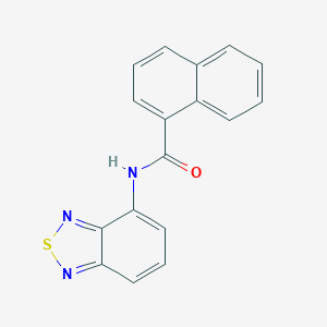 N-2,1,3-benzothiadiazol-4-yl-1-naphthamide