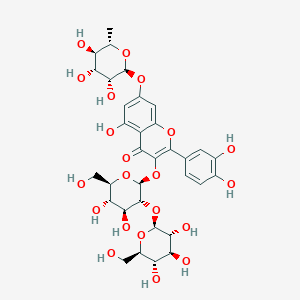 quercetin 3-O-sophoroside-7-O-rhamnoside