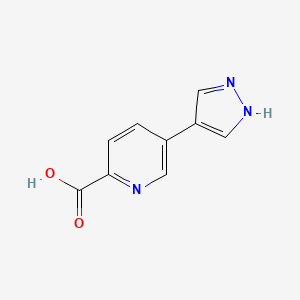 5-(1H-Pyrazol-4-yl)pyridine-2-carboxylic acid