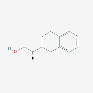 molecular formula C13H18O B2442779 (2S)-2-(1,2,3,4-Tetrahydronaphthalen-2-yl)propan-1-ol CAS No. 2248212-78-2