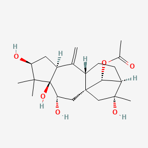 molecular formula C22H34O6 B2442930 Grayanotoxin IV CAS No. 30272-17-4