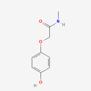 molecular formula C9H11NO3 B2442931 2-(4-hydroxyphenoxy)-N-methylacetamide CAS No. 34921-45-4