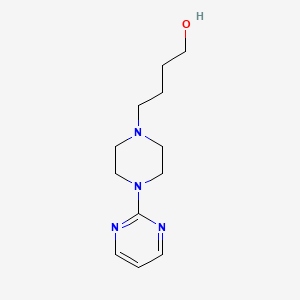 molecular formula C12H20N4O B2442978 4-[4-(Pyrimidin-2-yl)piperazin-1-yl]butan-1-ol CAS No. 223461-35-6