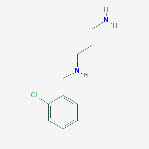 molecular formula C10H15ClN2 B2442991 N-(2-chlorobenzyl)propane-1,3-diamine CAS No. 161799-66-2