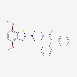 1-(4-(4,7-Dimethoxybenzo[d]thiazol-2-yl)piperazin-1-yl)-2,2-diphenylethanone
