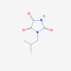 1-(2-Methylpropyl)imidazolidine-2,4,5-trione