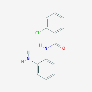 molecular formula C13H11ClN2O B2443163 N-(2-aminophenyl)-2-chlorobenzamide CAS No. 54255-83-3