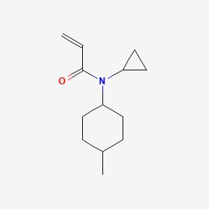 N-Cyclopropyl-N-(4-methylcyclohexyl)prop-2-enamide