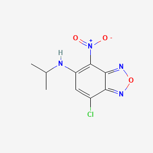 7-Chloro-N-isopropyl-4-nitro-2,1,3-benzoxadiazol-5-amine