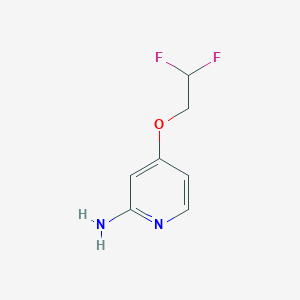 4-(2,2-Difluoroethoxy)pyridin-2-amine