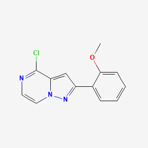 4-Chloro-2-(2-methoxyphenyl)pyrazolo[1,5-a]pyrazine