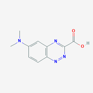 6-(Dimethylamino)benzo[e][1,2,4]triazine-3-carboxylic acid