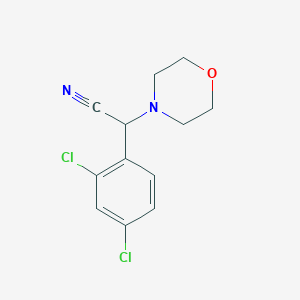 2-(2,4-Dichlorophenyl)-2-morpholinoacetonitrile
