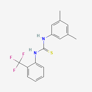 1-(3,5-Dimethylphenyl)-3-[2-(trifluoromethyl)phenyl]thiourea