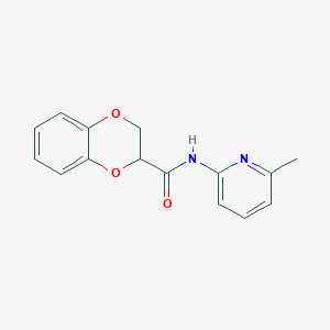 N-(6-methylpyridin-2-yl)-2,3-dihydro-1,4-benzodioxine-2-carboxamide