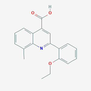 2-(2-Ethoxyphenyl)-8-methylquinoline-4-carboxylic acid