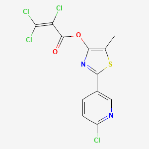 2-(6-Chloro-3-pyridinyl)-5-methyl-1,3-thiazol-4-yl 2,3,3-trichloroacrylate