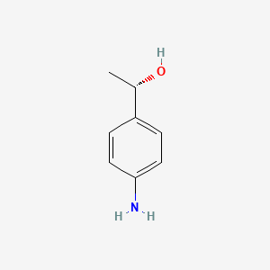 molecular formula C8H11NO B2443591 (1S)-1-(4-aminophenyl)ethan-1-ol CAS No. 500229-84-5
