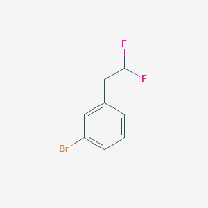 molecular formula C8H7BrF2 B2443592 1-Bromo-3-(2,2-difluoroethyl)benzene CAS No. 1379364-29-0