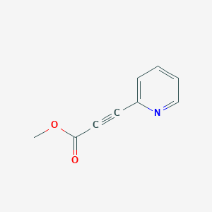 molecular formula C9H7NO2 B2443689 Methyl 3-(2-Pyridyl)propiolate CAS No. 72764-93-3