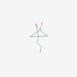 molecular formula C8H13I B2443723 1-Propyl-3-iodobicyclo[1.1.1]pentane CAS No. 212386-81-7