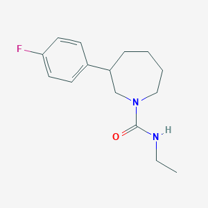 molecular formula C15H21FN2O B2443748 N-ethyl-3-(4-fluorophenyl)azepane-1-carboxamide CAS No. 1796970-34-7
