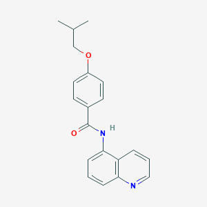 4-isobutoxy-N-(5-quinolinyl)benzamide