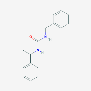 molecular formula C16H18N2O B2443819 1-Benzyl-3-(1-phenylethyl)urea CAS No. 98672-63-0