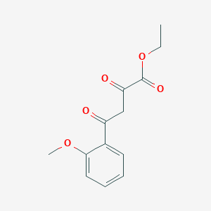 molecular formula C13H14O5 B2443935 Ethyl 4-(2-methoxyphenyl)-2,4-dioxobutanoate CAS No. 60943-39-7