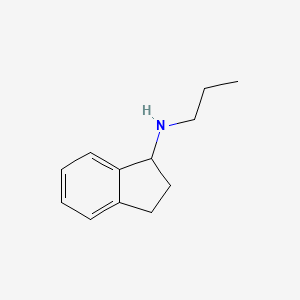 N-propyl-2,3-dihydro-1H-inden-1-amine
