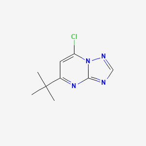 5-Tert-butyl-7-chloro-[1,2,4]triazolo[1,5-a]pyrimidine