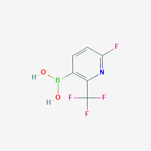 6-Fluoro-2-(trifluoromethyl)pyridine-3-boronic acid