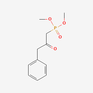 molecular formula C11H15O4P B2444049 Dimethyl-2-oxo-3-phenylpropyl phosphonate CAS No. 52343-38-1