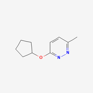 3-(Cyclopentyloxy)-6-methylpyridazine
