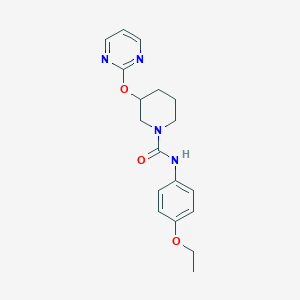 N-(4-ethoxyphenyl)-3-(pyrimidin-2-yloxy)piperidine-1-carboxamide